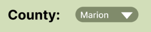 County Dropdown Placeholder